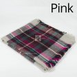 Giant Check Wool Blanket Scarf XG21111S (3Colors, 1Doz)