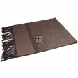 Jacquard Pashmina PL1802 Dark Chocolate