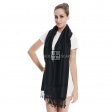 Jacquard Pashmina PL1813 Black