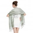 Jacquard Pashmina PL1843 Grey