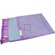 Jacquard Pashmina PL1869 Purple Blue