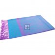 Jacquard Pashmina PL1893 Cyan Purple