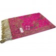 Gorgeous Paisley Pashmina 82303 Fuchsia