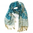 Gorgeous Paisley Pashmina 82320 Turquoise