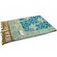 Gorgeous Paisley Pashmina 82320 Turquoise