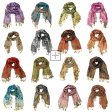 Gorgeous PaisleyPashmina 823S (12 Colors, 1 Doz)