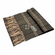 Classic Woven Cashmere Feel Scarf 29132 Brown