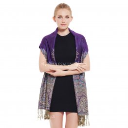 Thicker Pashmina Scarf YZ3609 Purple