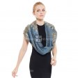 Thicker Pashmina Scarf YZ3615 Light Blue