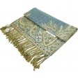 Thicker Pashmina Scarf YZ3615 Light Blue