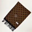 Cashmere Feel Scarf 503-4 Color: Brown