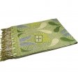 Luxurious Paisley Pashmina PL56-13 Green