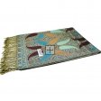 Luxurious Paisley Pashmina PL56-18 Sea Green