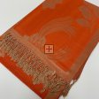 Two Tone Rose Pashmina 5417 Orange