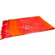 Lurex Paisley Pashmina 6311 Orange