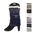 Beaded Short Leg Warmers 640780 (6 Colors 1 Doz)