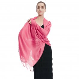 Solid Pashmina 8117 Hot Pink