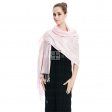 Solid Pashmina 8132 Powder Pink