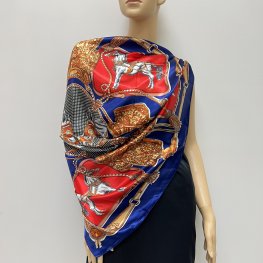 Women Silky Satin Shawl 85034-18