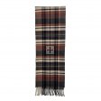 Cashmere Feel Scarf C18-12 BK/BROWN