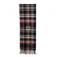 Cashmere Feel Scarf C18-13 BK/RED/GREY