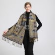 Metallic Big Paisley Pashmina SF23149 (10 Colors, 1 DZ)