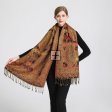 Metallic Big Paisley Pashmina SF23149 (10 Colors, 1 DZ)