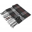 Cashmere Feel Scarf C07-24 Black/Grey/Red/White