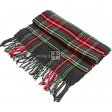 Cashmere Feel Scarf 17-14 Green Red