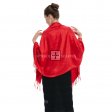 Solid Pashmina DXG04 Red