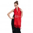 Solid Pashmina DXG04 Red