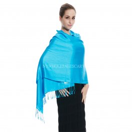 Solid Pashmina DXG11 Dodger Blue