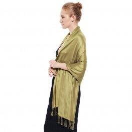 Solid Pashmina DXG09 Khaki