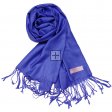 Premium Silky Soft Bamboo Fiber Shawl 9609 Blue