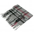 Cashmere Feel Scarf NY163 Grey/Red