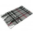 Cashmere Feel Scarf NY163 Grey/Red