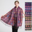 Adorable Metallic Owl Pashmina SF23130 (12 COLORS, 1DZ)