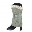 Lace Floral Knit Leg Warmer HC840 (5 Colors 1 Doz)