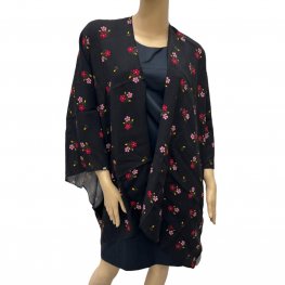 Cozy Floweret Print Kimono HR23021-18