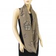 Leopard Infinity Scarf 7545 (6 Colors, 1Doz)
