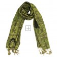 Indian Paisley Pashmina IPB14 Green