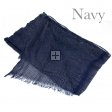 JA23106 Soft Pleated Gauze Scarf (Assorted colors in gift pack)