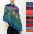 Rainbow Elephant Print Pashmina JB622( 12 COLORS, 1DZ)