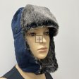 Cotton Faux Fur Trapper Winter Hat JH052 (3 Colors , 1DZ)