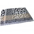 Double Layer Graphic Leopard Print Pashmina #6701 Color:Black