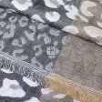 Double Layer Graphic Leopard Print Pashmina #6701 Color:Black