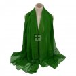 Silk Soft Oversize Shawl MM7702 Green