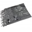 Bohemian Pashmina 07B407 Black/White