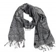 Bohemian Pashmina 07B407 Black/White