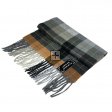 Cashmere Feel Scarf NY10-6 Brown/Grey
